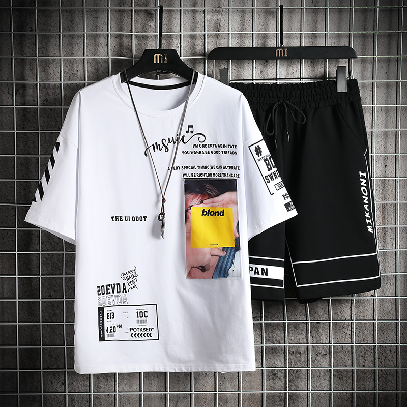 Summer Clothing Brand Names - Yeni Erkek Yazlık Eşofman Takımı Baskılı