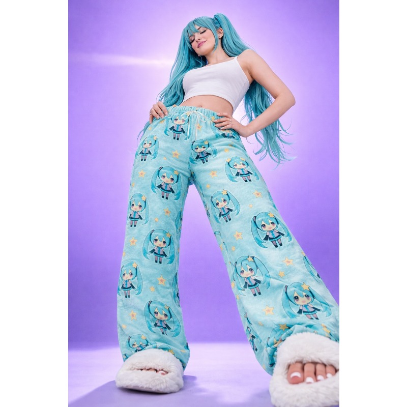 Summer Edition Clothing - 2026 Yaz Miku Karikatür Tam Baskılı
