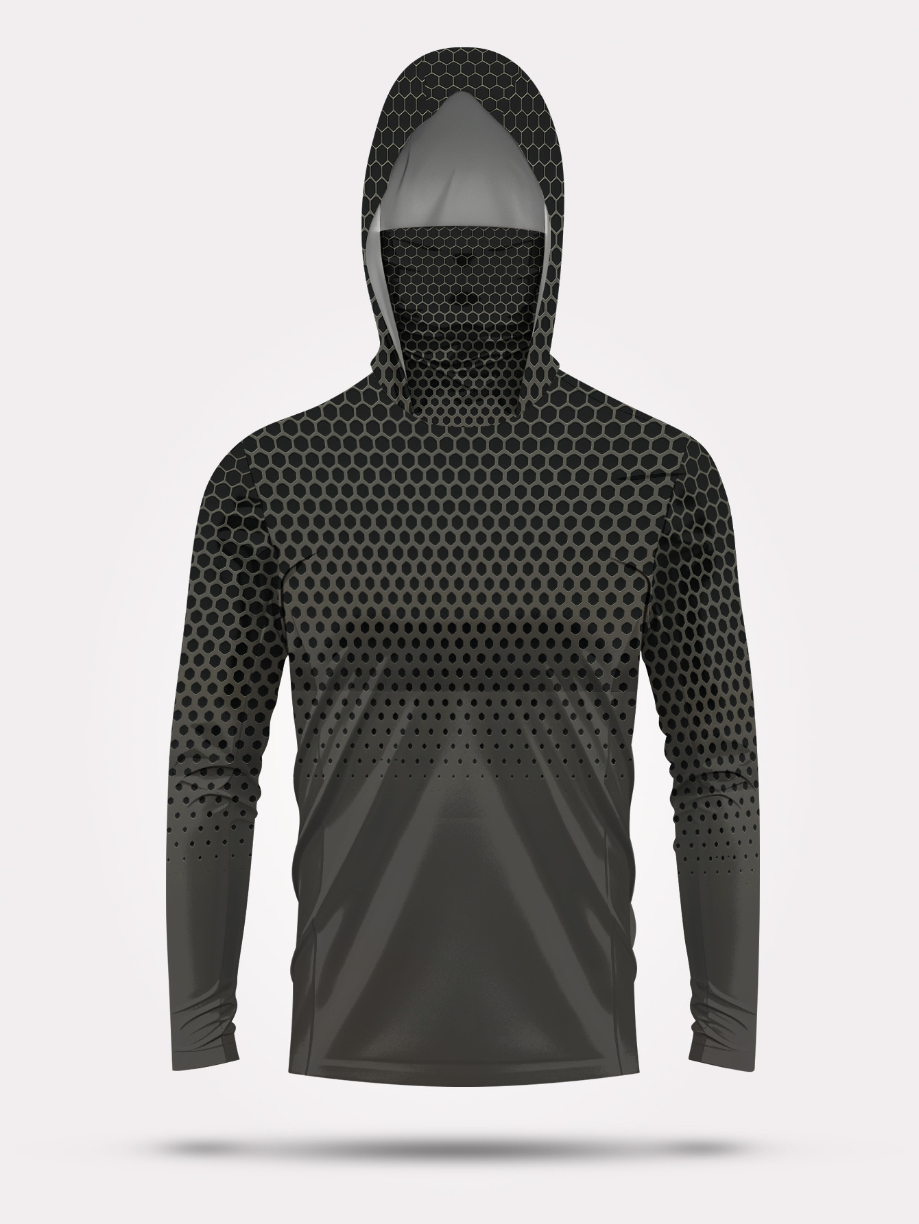 Summer Clothing Us - Erkek Kapüşonlu Balıkçı Gömleği Uzun Kollu