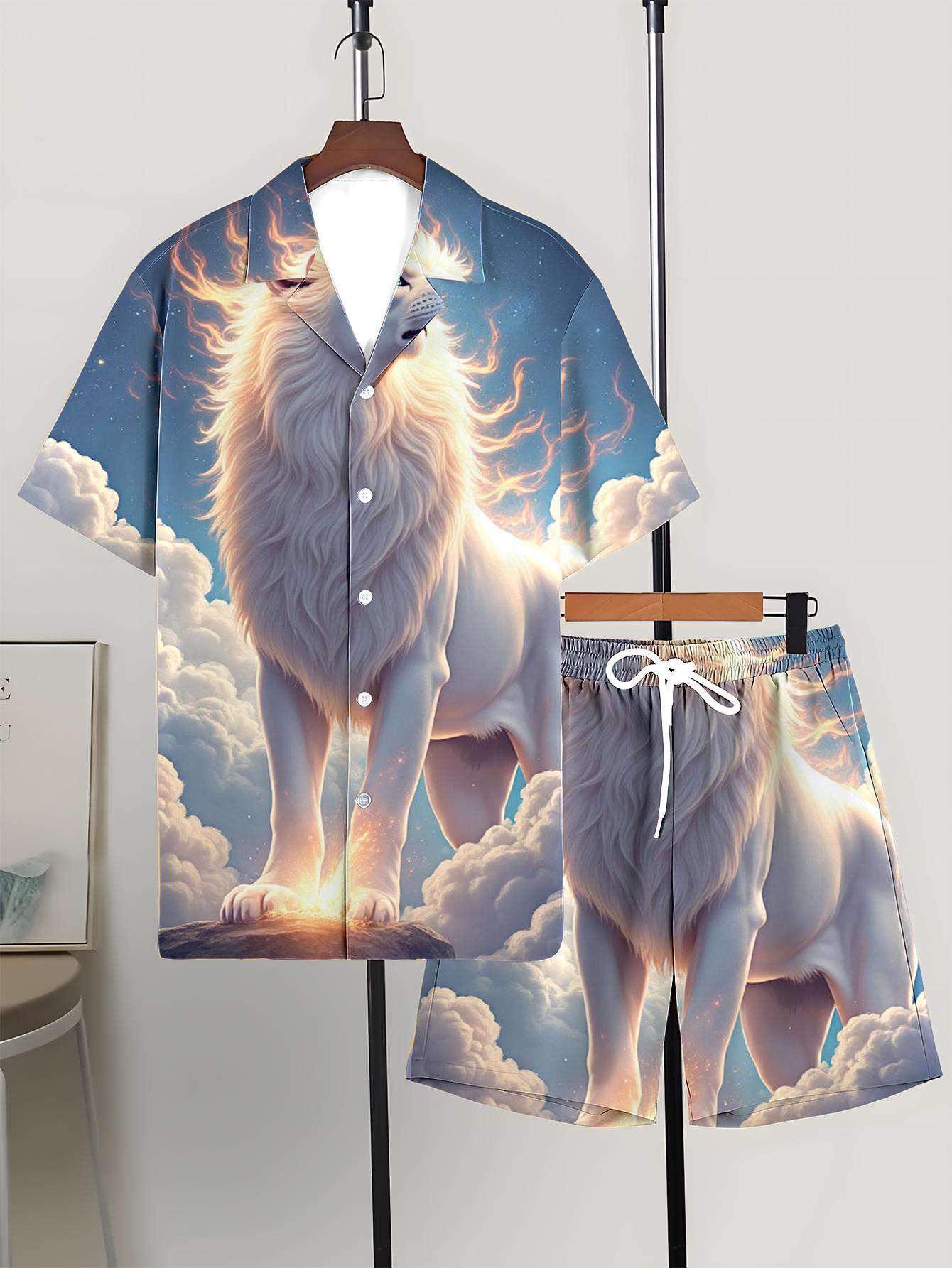 Summer Clothing Drip - Erkek Gömlek Takımları 2026 İlkbahar/Yaz eşofman