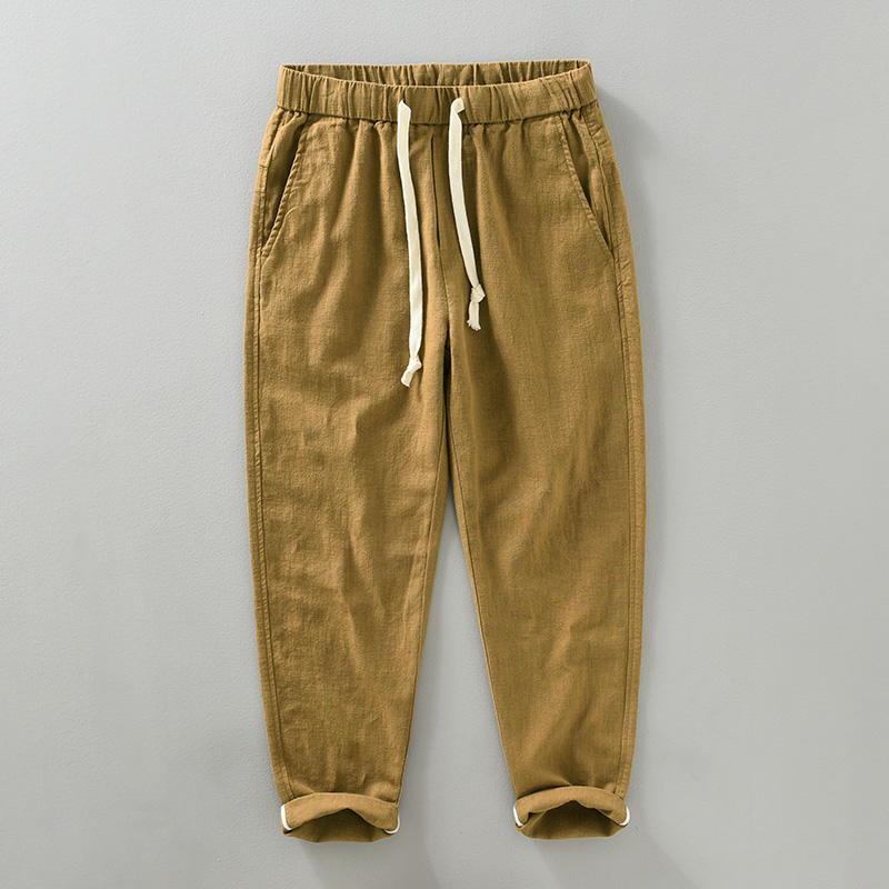 Summer Clothing Men Linen - 2026 Yaz Yeni İpli Rahat Rami