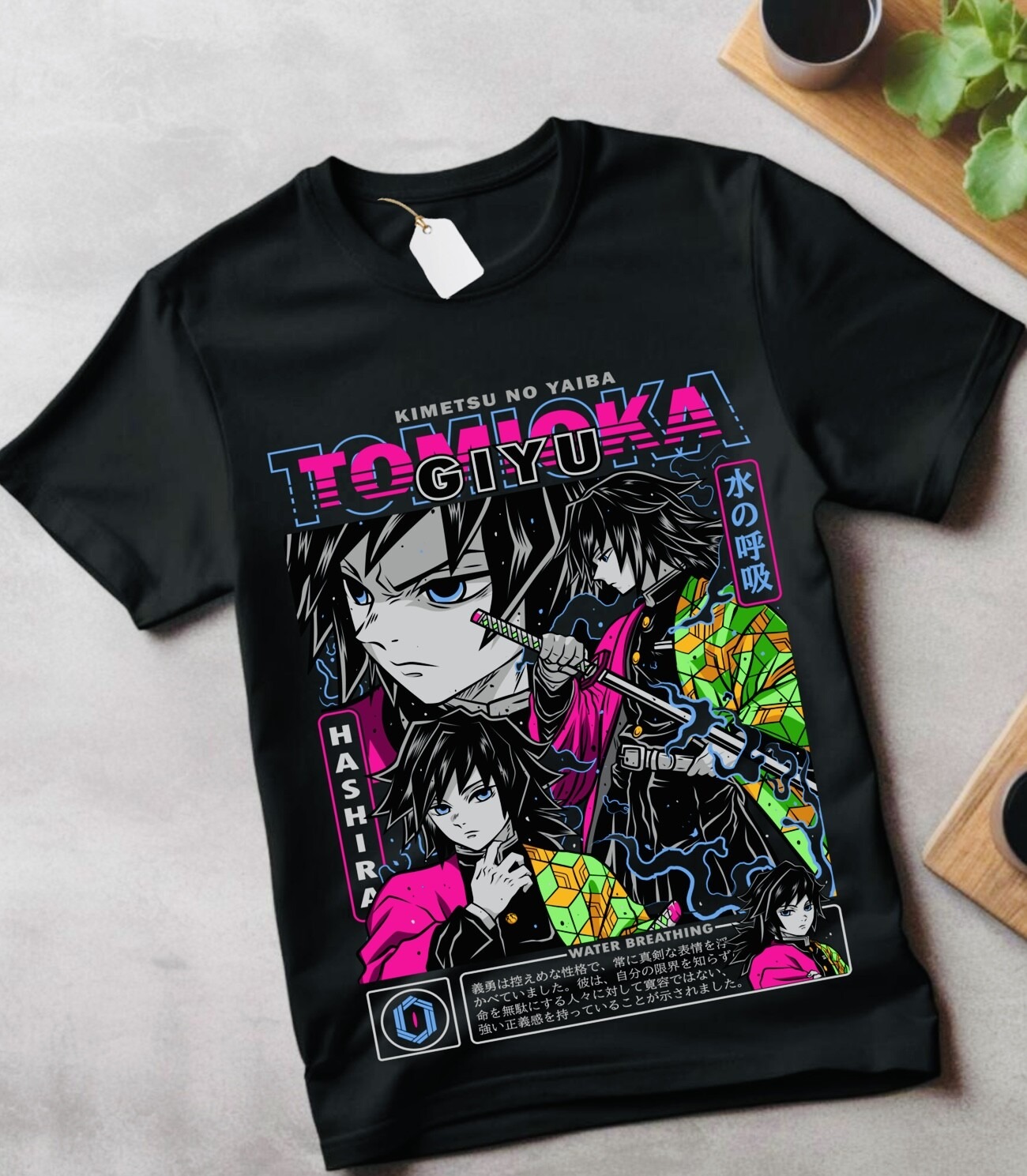 Summer Edition Clothing - 2026 Yaz Demon Slayer Anime Giyu