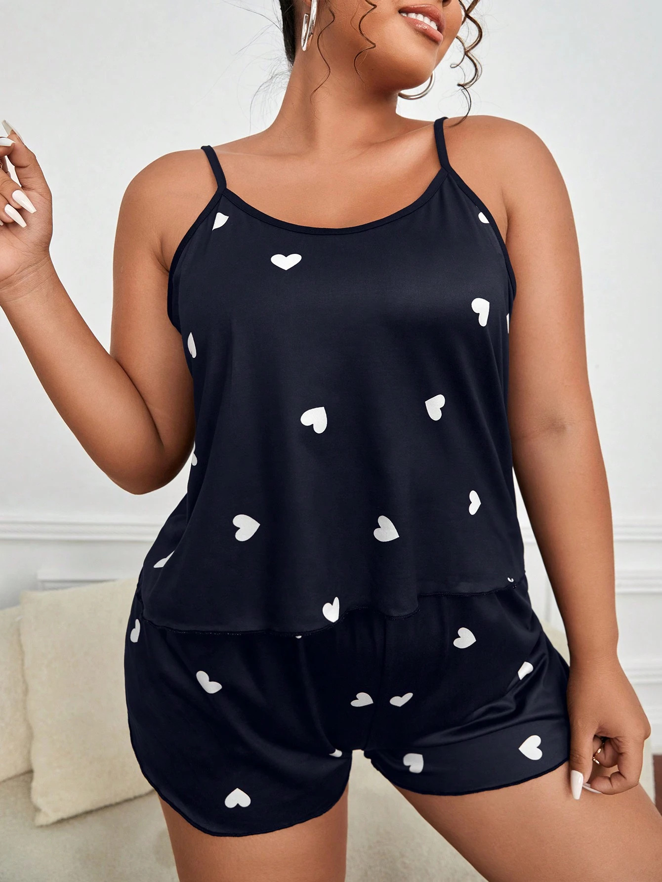 Summer Clothing Sets Women - Kadınlar için 2 Parça Pijama Takımı