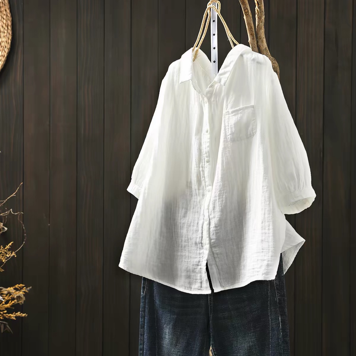 Summer Clothing Yarn - Büyük beden kadın giyim Japon tarzı