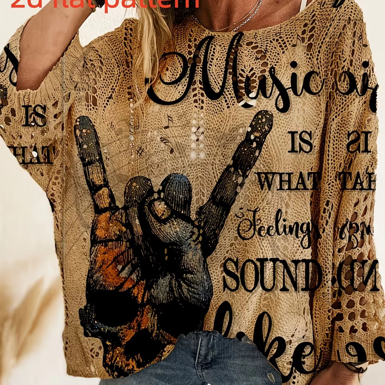 Summer Clothing Yarn - 2D Düz Desenli İlkbahar ve Yaz