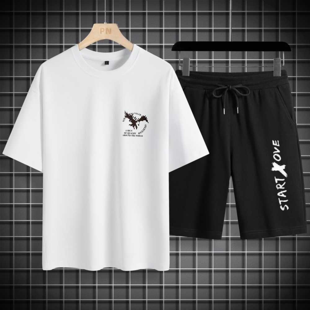 Summer Clothing Drip - 1 adet Erkek tişört takımı 2026