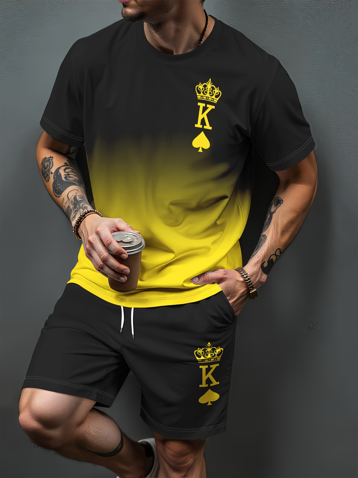 Degrade Mektup Desen 3D Baskı  - Summer Alt Clothing incelemesi ve fiyatı