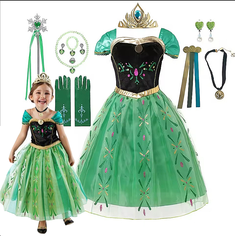 Anna Kostüm Çocuklar Için Kız  - Summer Kids Clothing incelemesi ve fiyatı