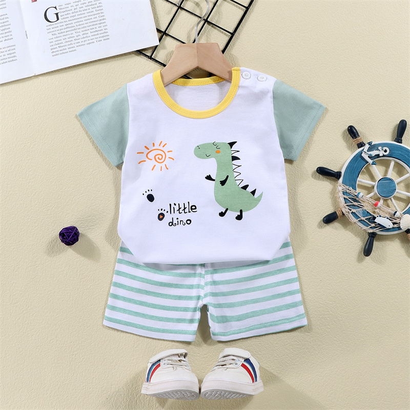 Pamuk Tees + Şort 2 parçalı eş - Summer Clothing Baby incelemesi ve fiyatı