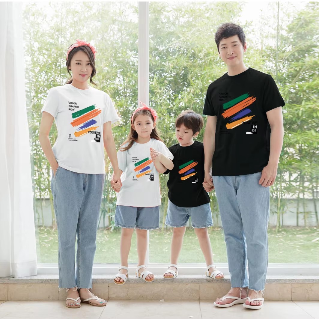 Aile Kombinleri Tişörtleri 202 - Summer Clothing Drawing incelemesi ve fiyatı