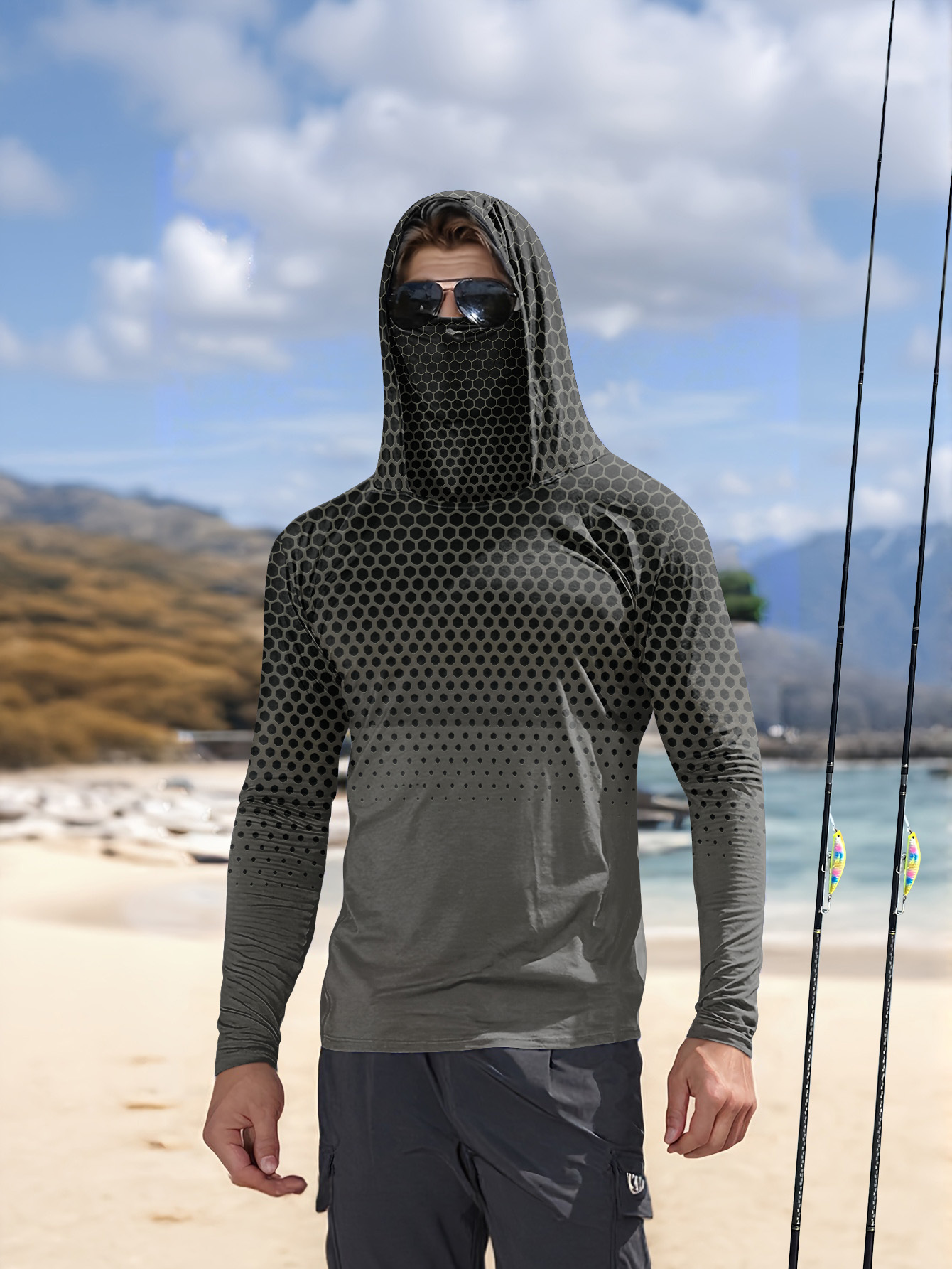 Erkek Kapüşonlu Balıkçı Gömleğ - Summer Clothing Us incelemesi ve fiyatı