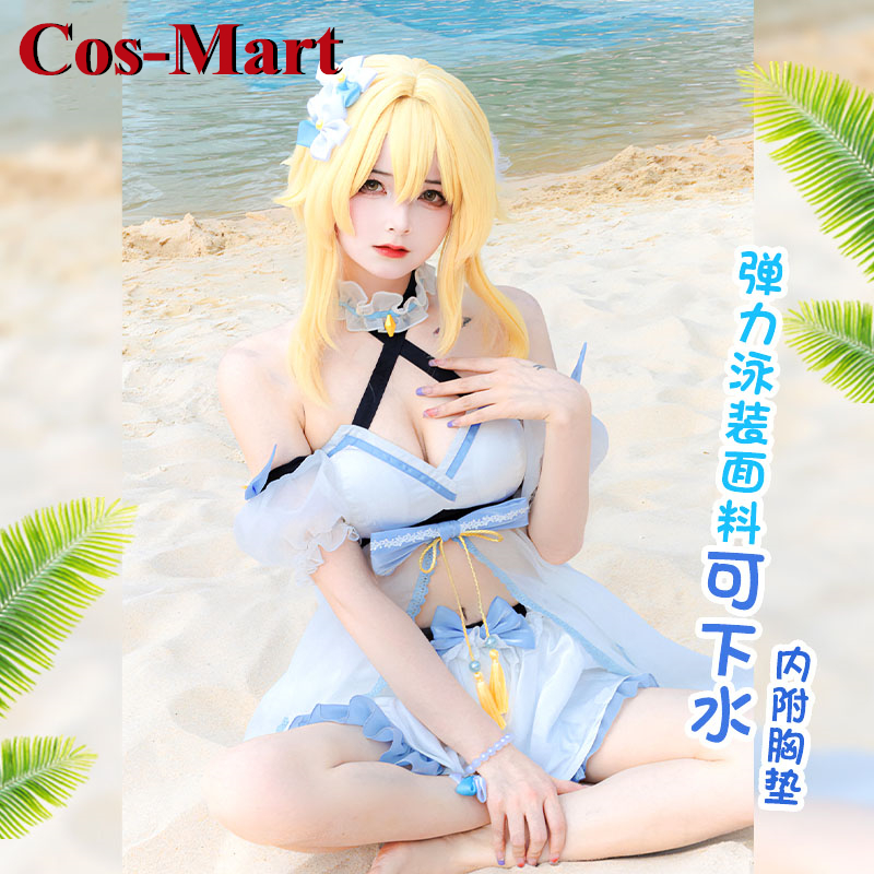 Cos-Mart Oyunu Genshin Etki Lu - Summer Clothing Sets Women incelemesi ve fiyatı