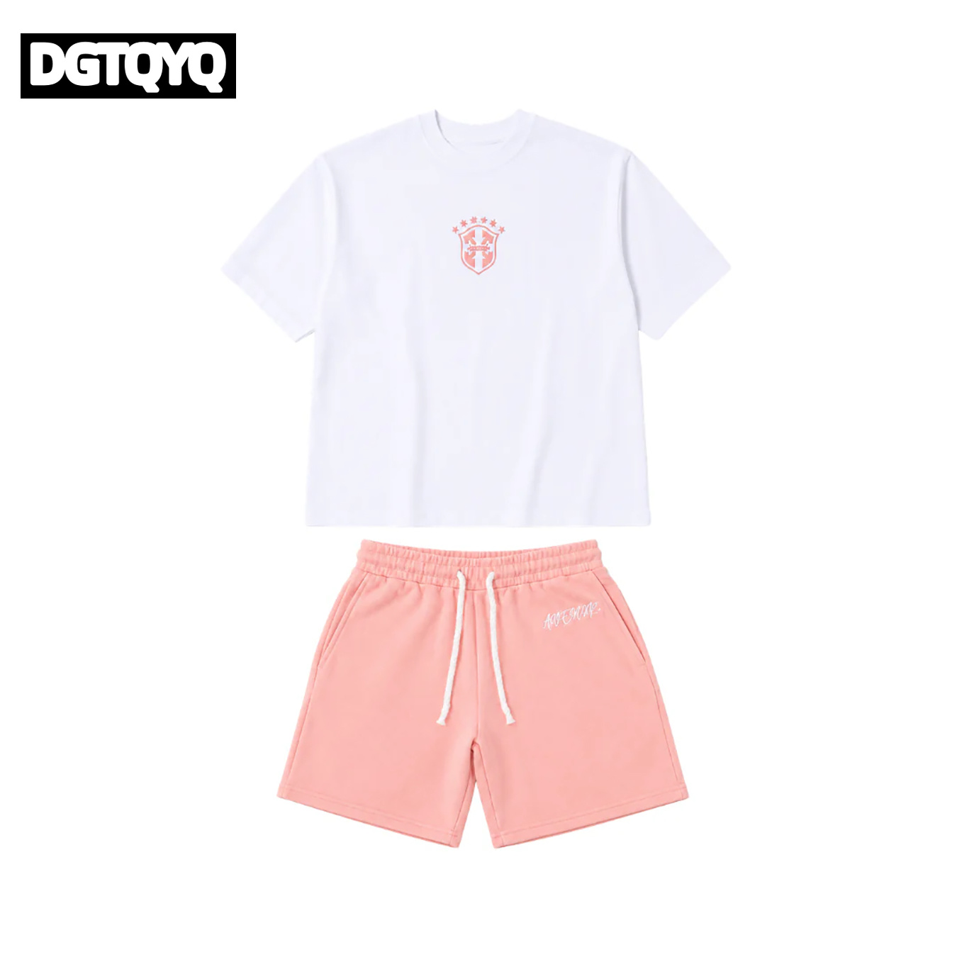 Erkek Yazlık Yeni Pembe İşleme - Summer Clothing Sets Women incelemesi ve fiyatı