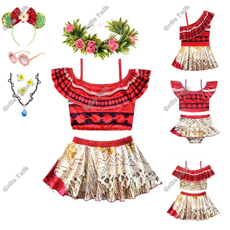 Yaz Peri Prenses Moana Cosplay - Summer Kids Clothing incelemesi ve fiyatı