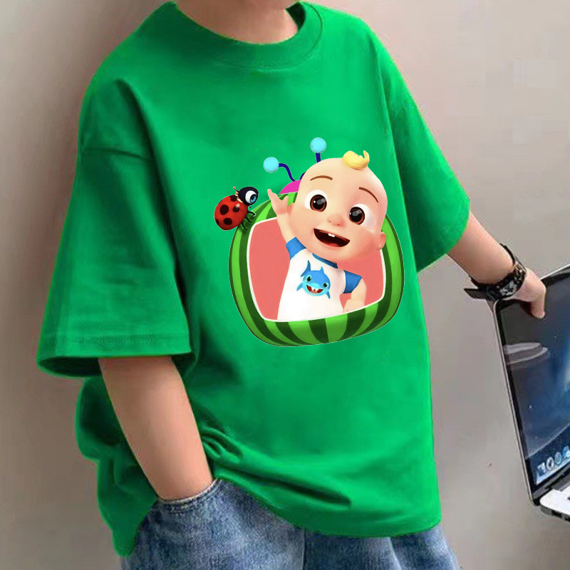 Cocomelons Bebek T-Shirt Anime - Summer Clothing Baby incelemesi ve fiyatı
